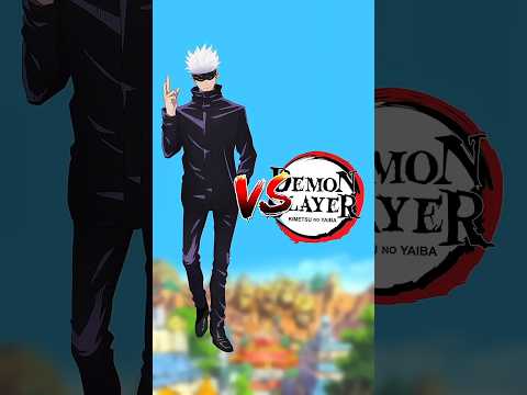 Gojo vs Demon slayer #gojo #vs #demonslayer #jjk