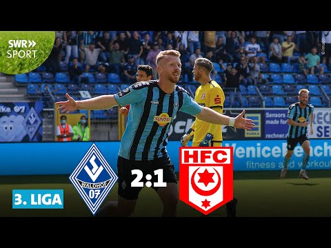 3. Liga: Zwei Traumtore! Waldhof gewinnt 2:1 gegen den Halleschen FC | SWR Sport
