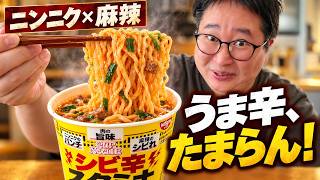 【飯テロ】ニンニク×麻辣がたまらん！シビ辛スタミナ、最後は追い飯まで