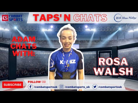 Taps'N Chats #5 - Rosa Walsh chats to Adam about Grapplefest and lots more!