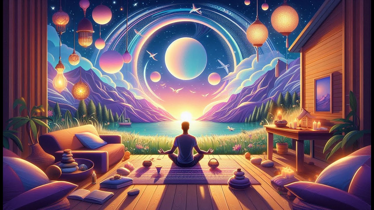 1 Hour Deep Meditation Music for Positive Energy  Inner Peace, Relax Mind Body [Meditation]