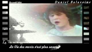 Daniel Balavoine La Vie ne m'apprend rien Lyrics