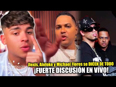 Jlexis EXPLOTA y le DECLARA la GUERRA a Alofoke por poner a Michael Flores en su contra