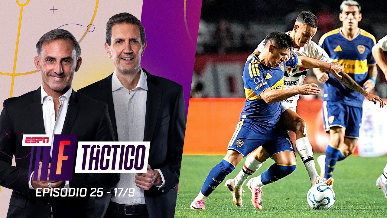 BOCA, SEMIFINALISTA DE LA CONMEBOL SUDAMERICANA | LA LUPA SOBRE ANDRADA Y RIVER | ESPN F TACTICO