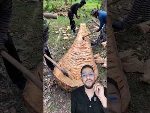 تحويل نخلة إلى قارب صيد