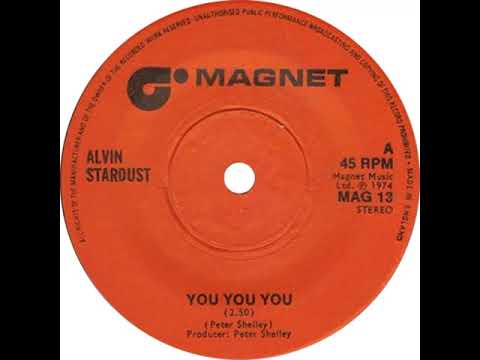 UK New Entry 1974 (192) Alvin Stardust - You You You