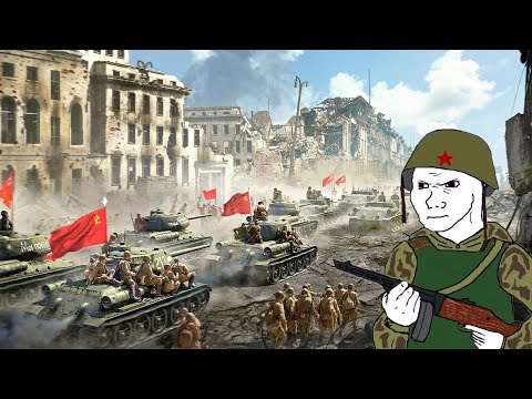 Will of The Red Army but its 1945 and you are the first to enter Berlin