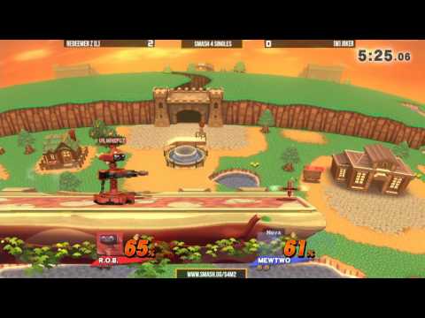 S4M2 | [W] Joker (Mewtwo) vs [L] Redeemer Z (Mario, ROB)- Grand Finals - Smash 4 Singles