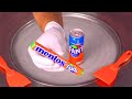 ASMR Ice Cream Rolls With Fanta Orange Mentos Fanta