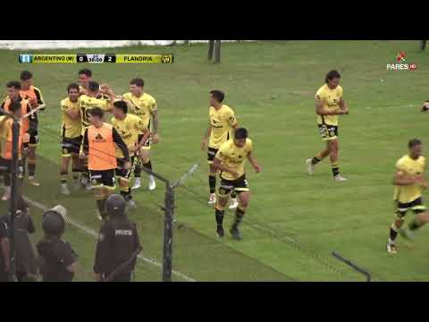 Argentino (M) vs Flandria por PAREStv | Fecha 18 [Clausura 2024]