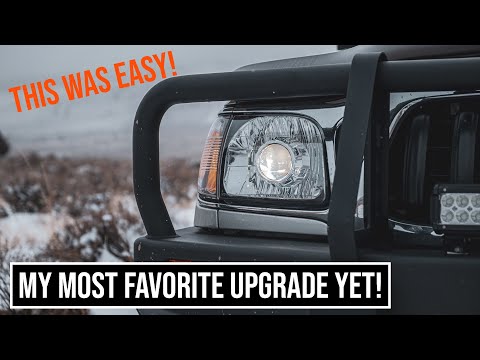 DIY Projector Retrofit - Super Easy! - Save Money, Do It Yourself - 1st Gen Tacoma