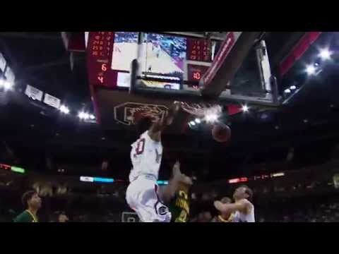 Chris Silva One-Handed Dunk vs. Norfolk State - 11/14/15