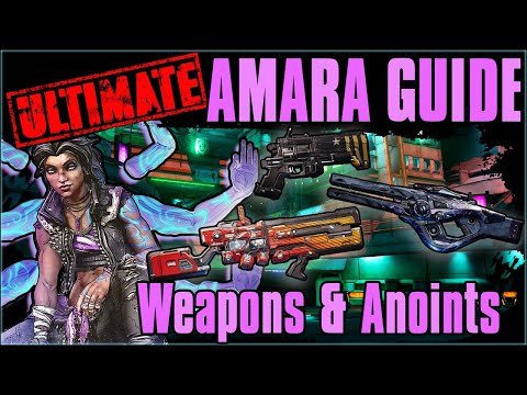 The BEST Guns & Anointments For Amara - ULTIMATE Amara Guide Part 8: Weapons