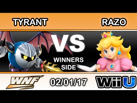 WNF 1.5 - Tyrant (Meta Knight) Vs. THB | Razo (Peach) Winners Side - Smash Wii U