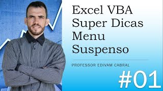 Curso Gratis de Excel VBA Menu Suspenso Aula 01