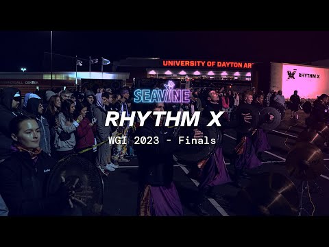 Rhythm X Plateline 2023 Multicam/ WGI Finals / In the Lot with Seavine