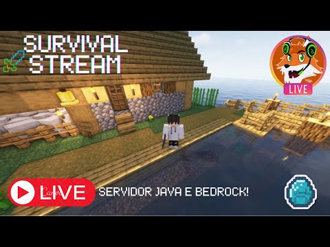 EPIC LIVE MINECRAFT SURVIVAL - JOIN 50 SUB SPECIAL!