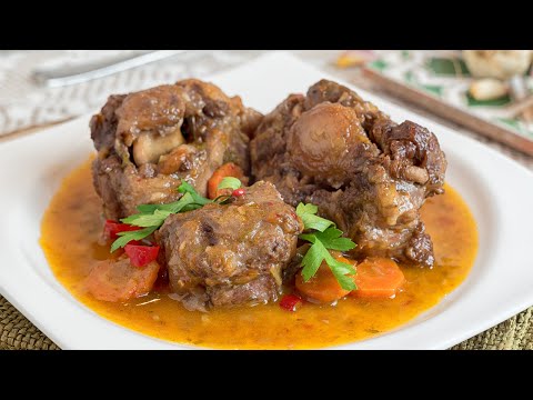 Rabo de toro ESTOFADO | Jugoso y sabroso