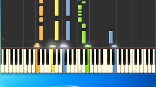 [Piano Tutorial Synthesia]Knockin&#39; on every door - Roxette