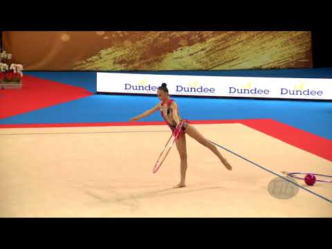 USMANOVA Nurinisso (UZB) - 2018 Rhythmic Worlds, Sofia (BUL) - Qualifications Hoop