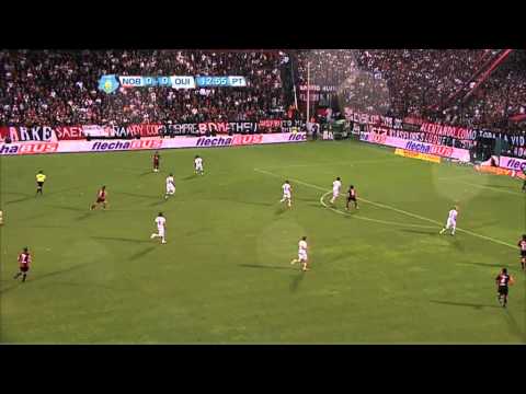 Gran tiro de Ignacio Scocco desviado por Trípodi