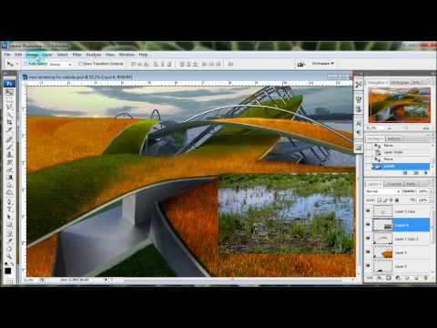 Photoshop: Architectural rendering tutorials!