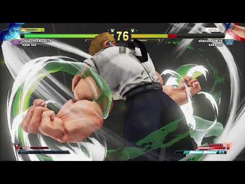 SFVAE - DAIGO UMEHARA POWER UP!!! vs URYO BEST SAKURA!!!