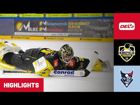 DEL2: Krefeld Pinguine vs. Blue Devils Weiden | Highlights