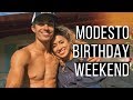 TRAINING WITH MY DAD | MODESTO BIRTHDAY WEEKEND