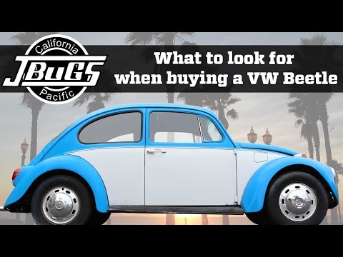 JBugs - What To Look For When Buying A VW Beetle