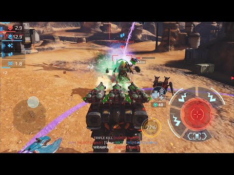 Still testing Redeemer Fury build in the Canyon — War Robots