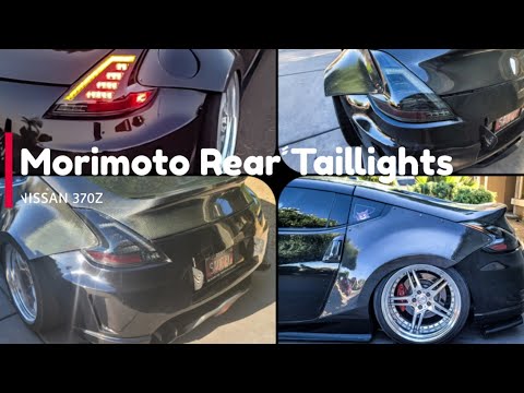 Morimoto Rear Taillights Install On NISSAN 370Z