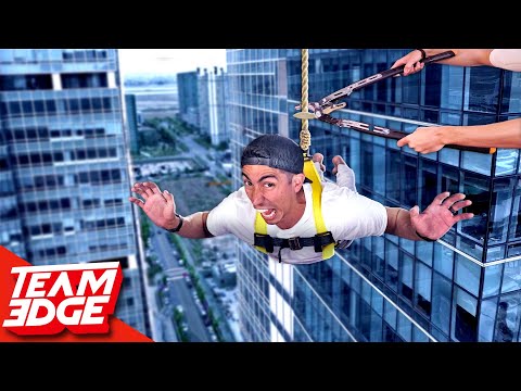 Don't Plummet to the Ground! | Rope Cut Challenge! Video