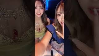 最後に見えます。キャバ嬢TikTokライブパンチラ2023/10/14@livehaisinkirinuki