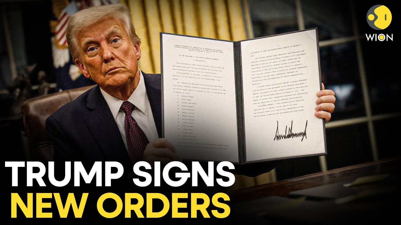 White House LIVE: US President Donald Trump holds Oval Office signing ceremony | WION
