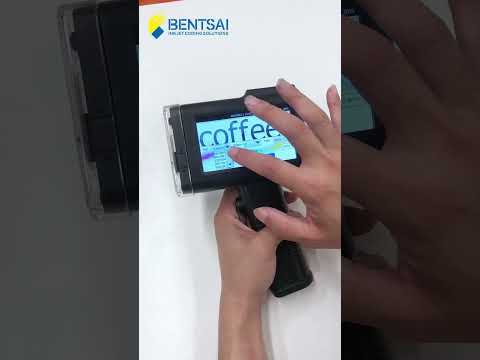 Create, Print, Impress: Bentsai Handheld Inkjet Printers for Custom Logos!