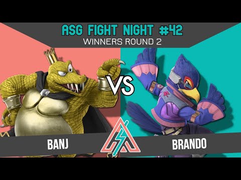ASG 42 WINNERS ROUND 2 - Banj (King K. Rool) vs Brando (Falco)