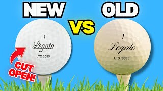 LEGATO: Cutting Open NEW vs OLD Legato Golf Balls – What’s Changed?