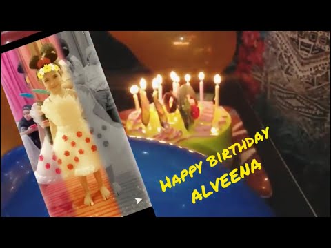 NO.3 -Alveena celebrates her birthday with family & cousins. 17 nov 2020.