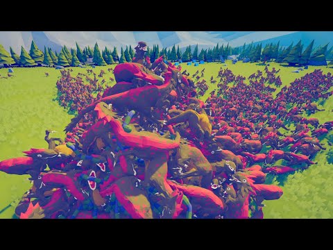 SNAKE ARCHER GOD vs 1000x RAPTORS - Totally Accurate Battle Simulator TABS
