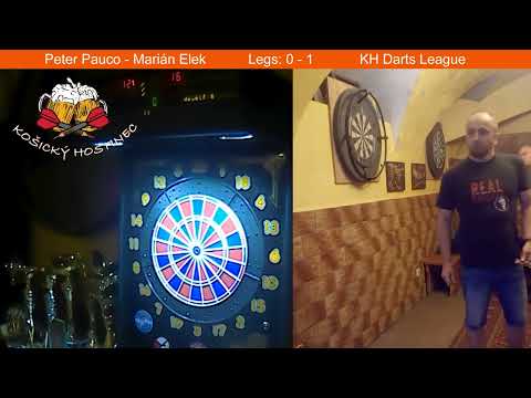 Peter Pauco - Marián elek (KH Darts League)