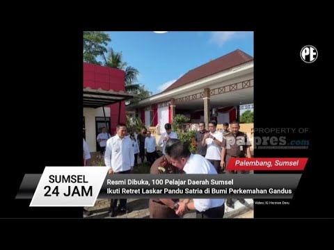 Resmi Dibuka 100 Pelajar Daerah Sumsel Ikut Retret 