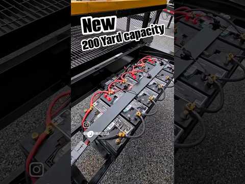⚡️⚡️All NEW 200 YARD CAPACITY⚡️⚡️This is our new battery bank that will get you a ton of power