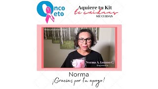 Gracias por tu apoyo Norma A. Lozano