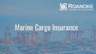 Marine Cargo Insurance