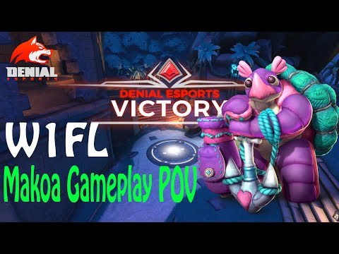 w1fl | Makoa POV | Denial Esports vs SWARM | NA Week 4 Open Bracket Semifinal