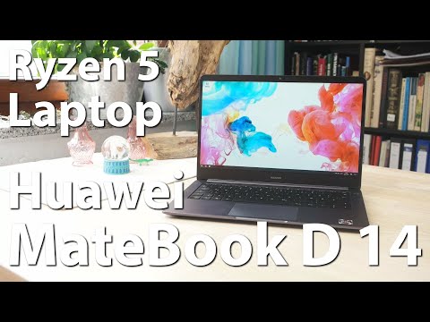 Huawei MateBook D W00D 14 - Ultrabook mit Ryzen 5 im Test - Der perfekte Laptop für Unterwegs?