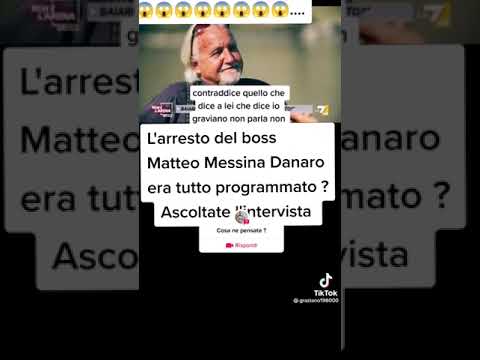 Arresto farsa di Matteo Messina Denaro?