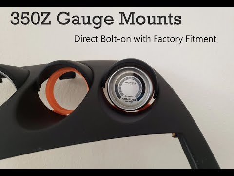 350Z 52mm Gauge Pod Mount