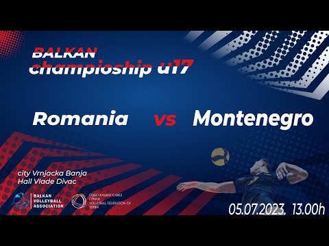 Romania -  Montenegro, U17 Women Balkan Championship 2023 (5th place)